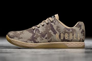 Brown Nobull Woodstock Camo Women's Trainers | CA T1891C